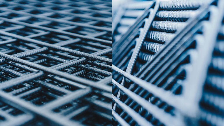 Hauptbild Standardisierte Betonstahlmatten (Lagermatten) Gitterträger | © Simon Hofmann